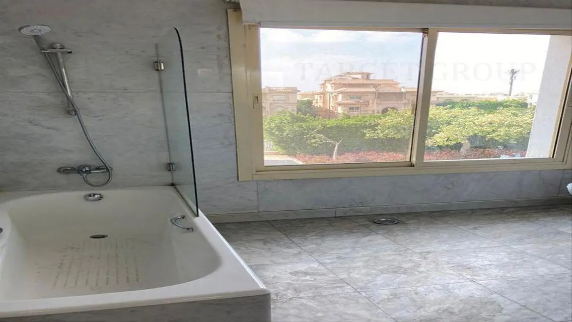 Villa in Katameya Heights, semi-furnished, ultra m