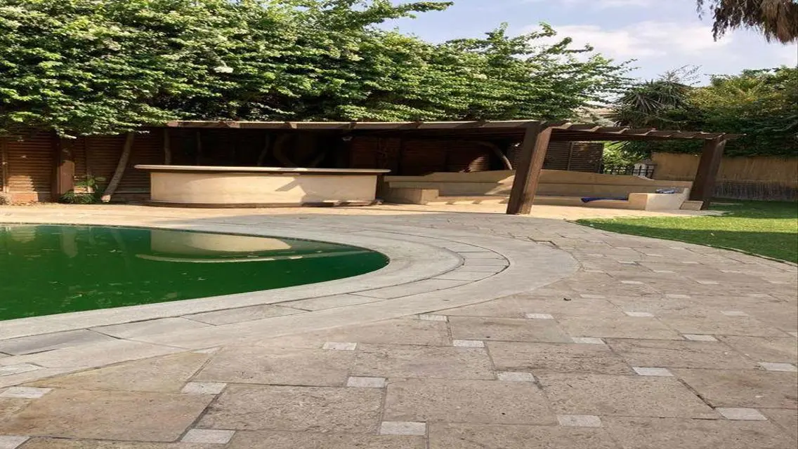 Villa in Katameya Heights, semi-furnished, ultra m