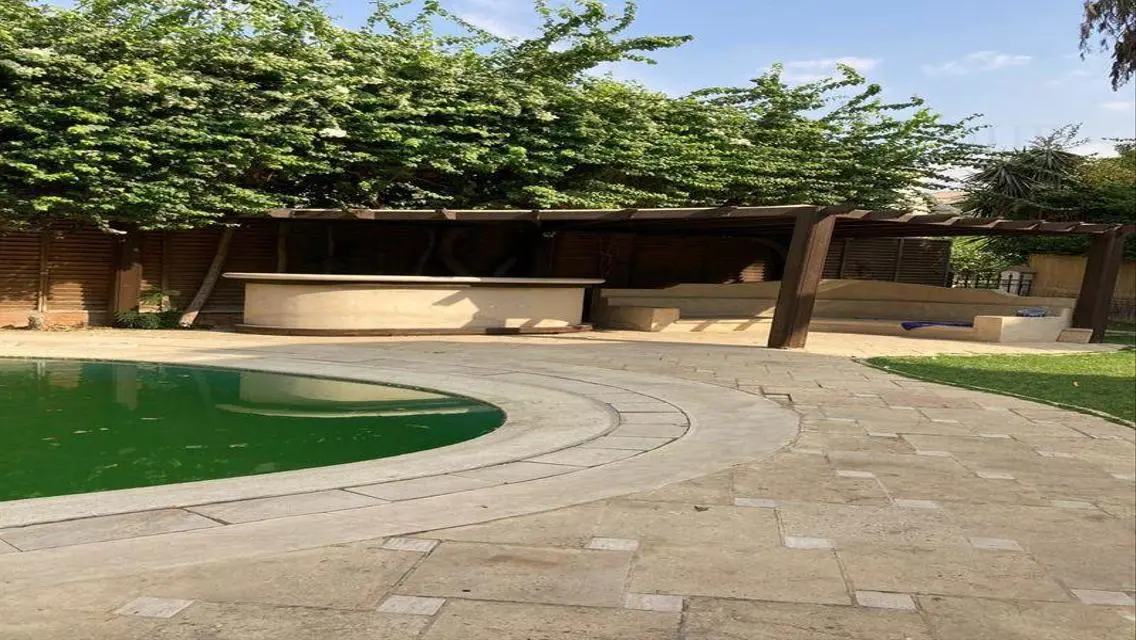 Villa in Katameya Heights, semi-furnished, ultra m