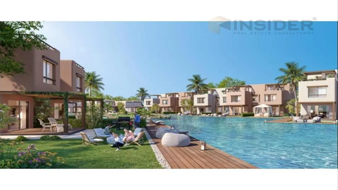 شالية بيع في هاسيندا بلو-الساحل الشمالي بمقدم 5%