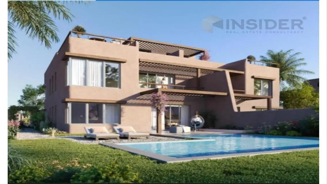 شالية بيع في هاسيندا بلو-الساحل الشمالي بمقدم 5%