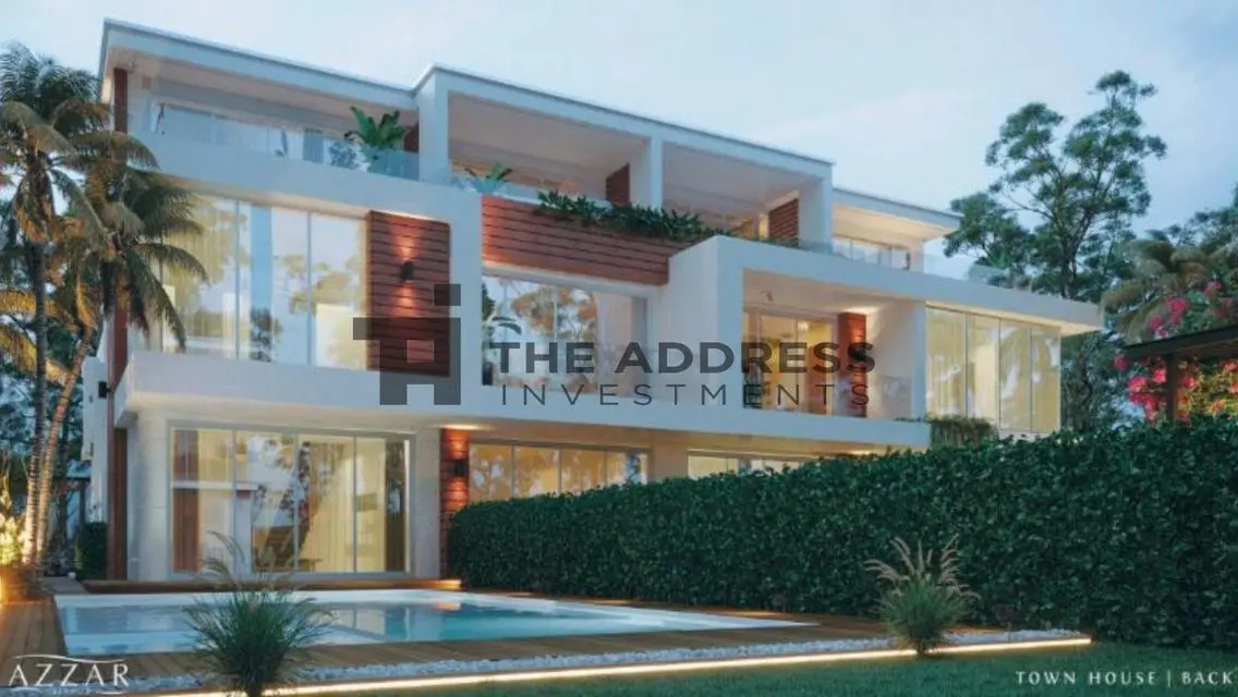 Townhouse +private pool over lagoon,Azzar Island