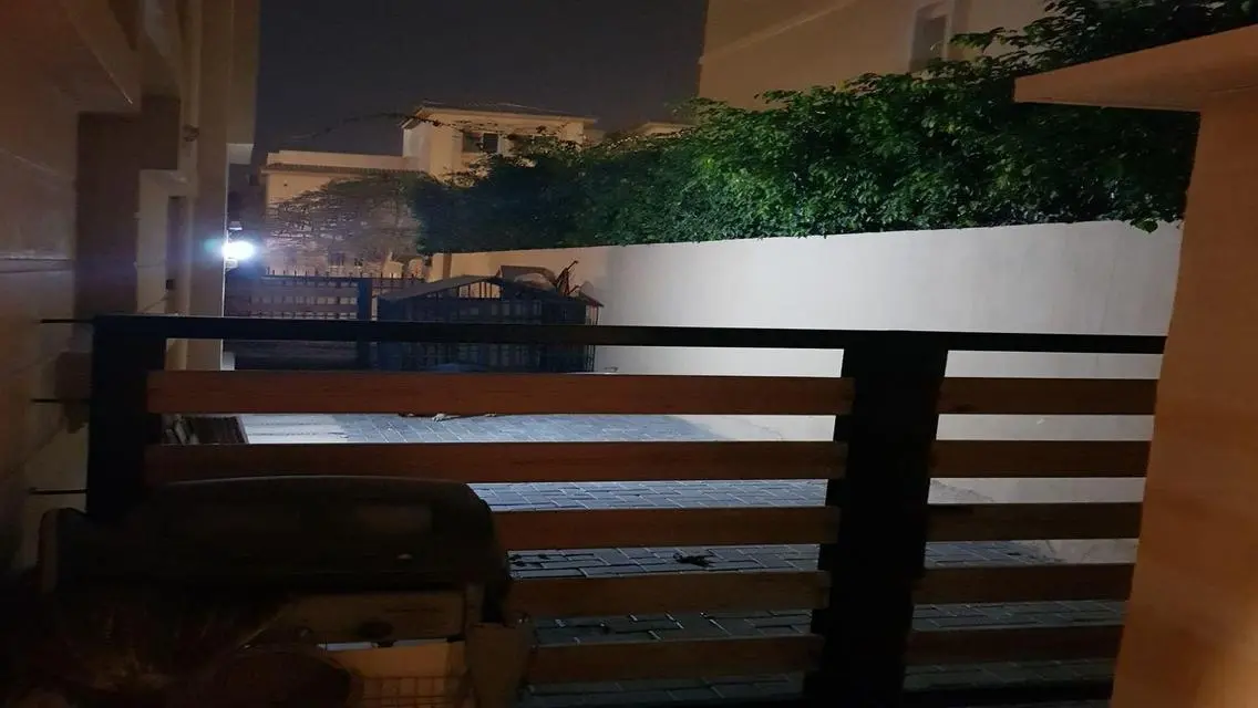 فيلا متشطبه للبيع فى اكتوبر , حمام سباحه