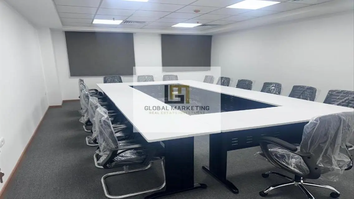 Office 500m finished and furnished for rent  90st