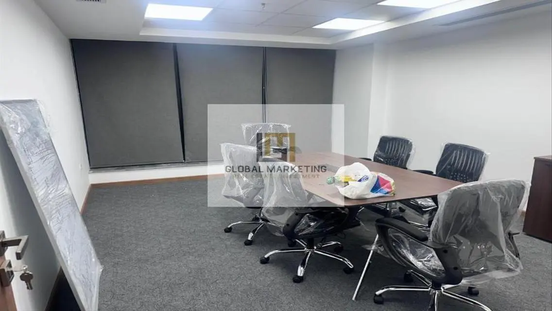 Office 500m finished and furnished for rent  90st