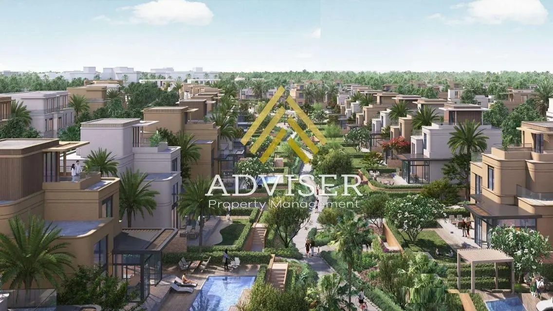 D.P8% Villa Crescent Walk MARAKEZ 6th Settlement