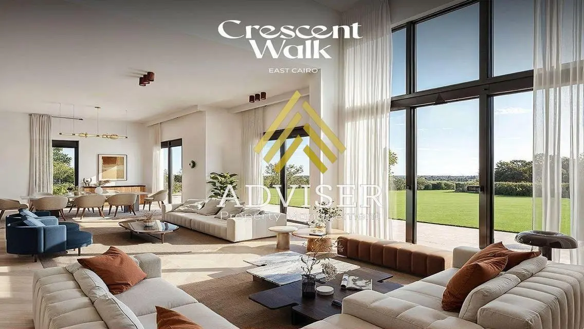 D.P8% Villa Crescent Walk MARAKEZ 6th Settlement