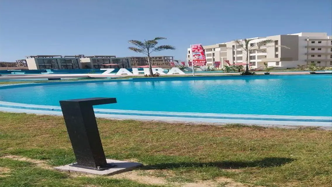 ستوديو ريسيل فى زهرة الساحل الشمالى بموقع متميز