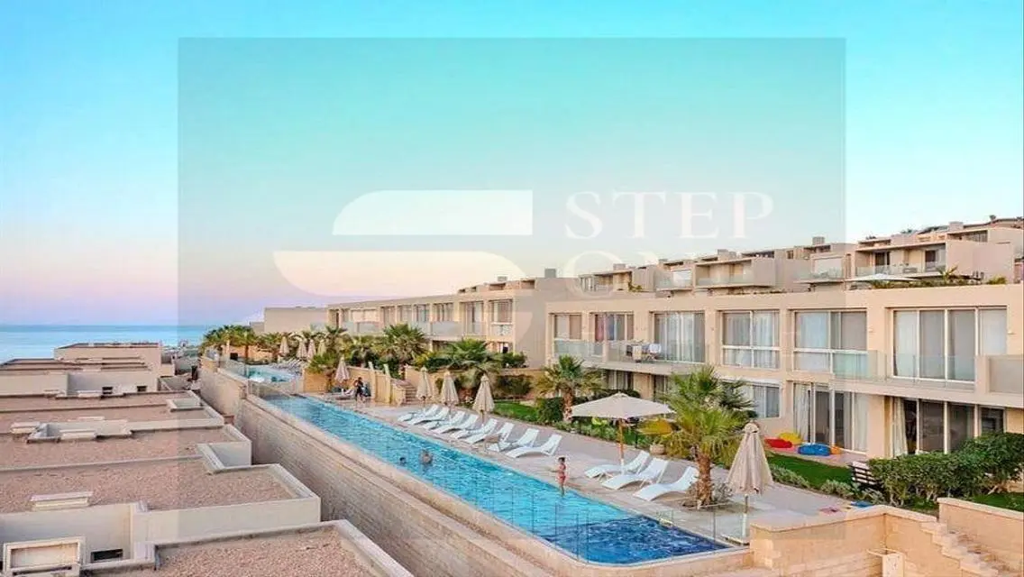 Chalet for sale, double view, finished in ElSokhna