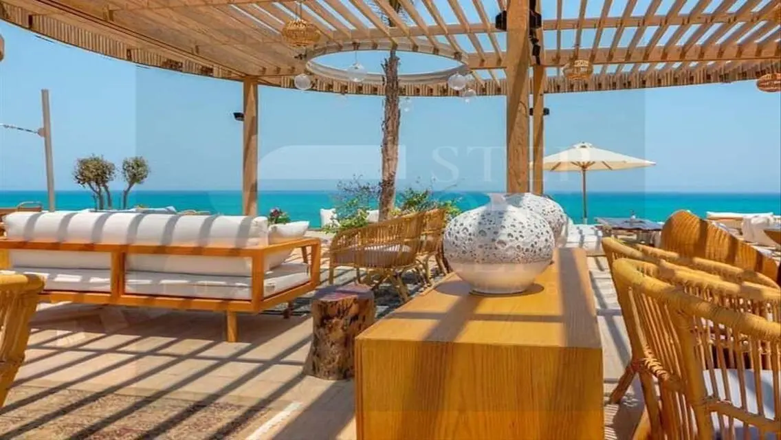Chalet for sale, double view, finished in ElSokhna