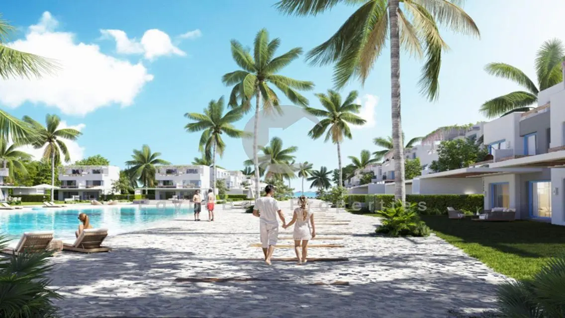 Duplex with garden for sale /fully finished /plage