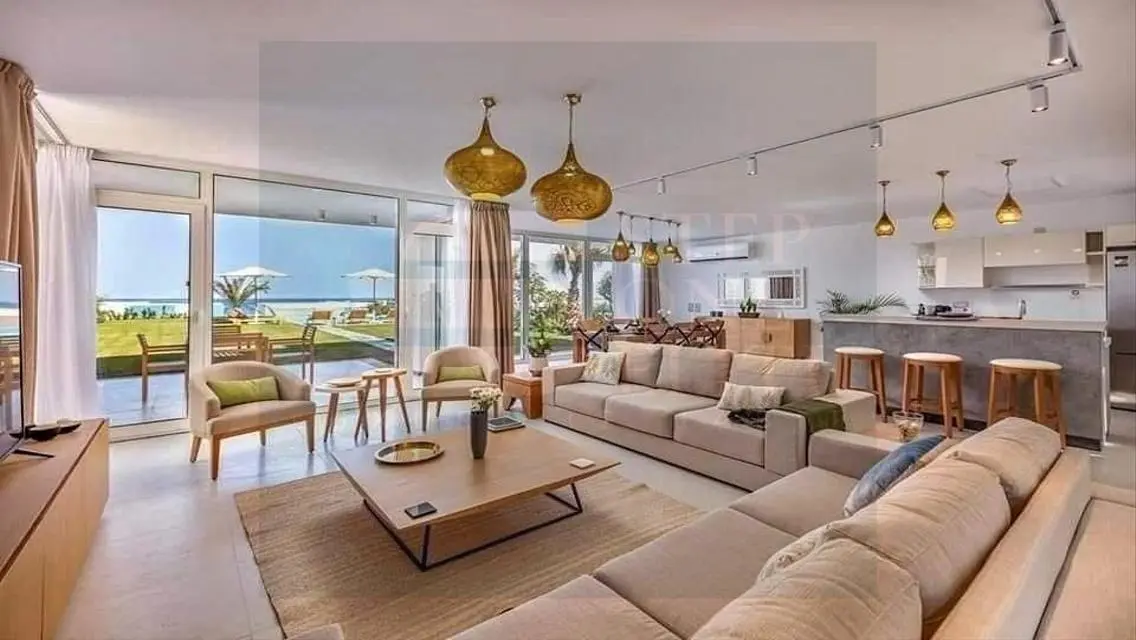 Garden chalet finished in Cali Coast lagoon view