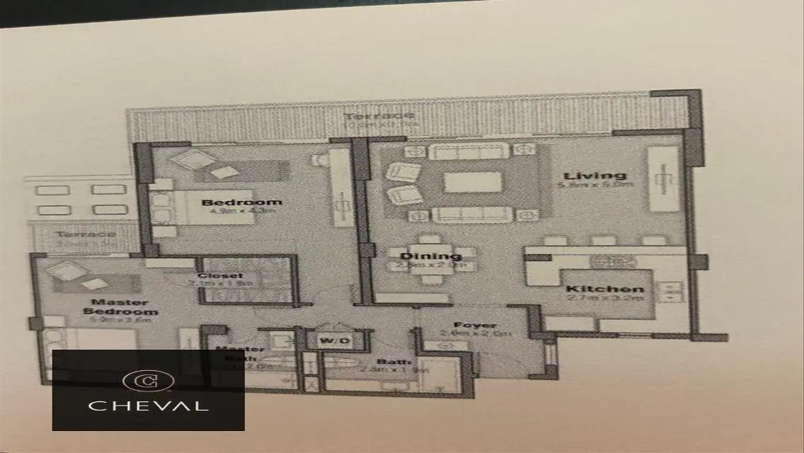 Apartment for sale in Up town with good price