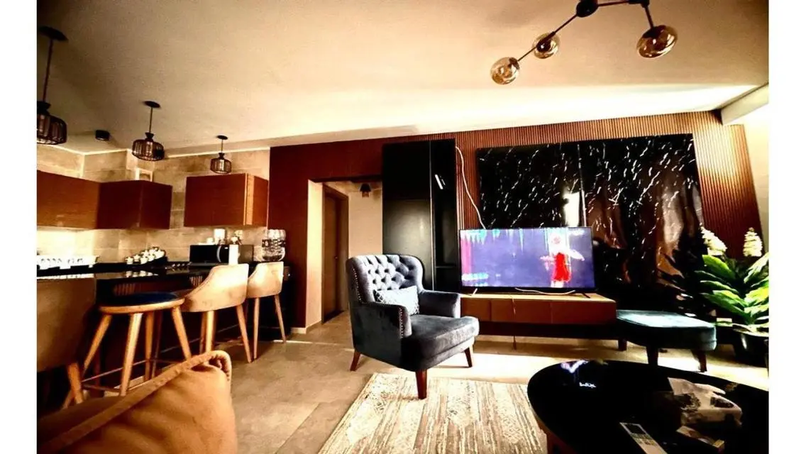 With furniture &amp; appliances - sea and lagoon view