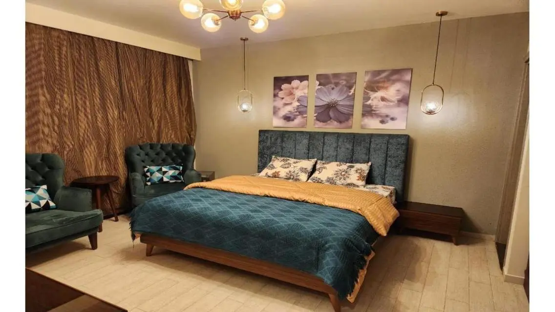 With furniture &amp; appliances - sea and lagoon view