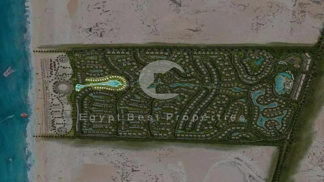 للبيع شاليه 3 غرف في كومبوند سيزن يطل على البحر  .