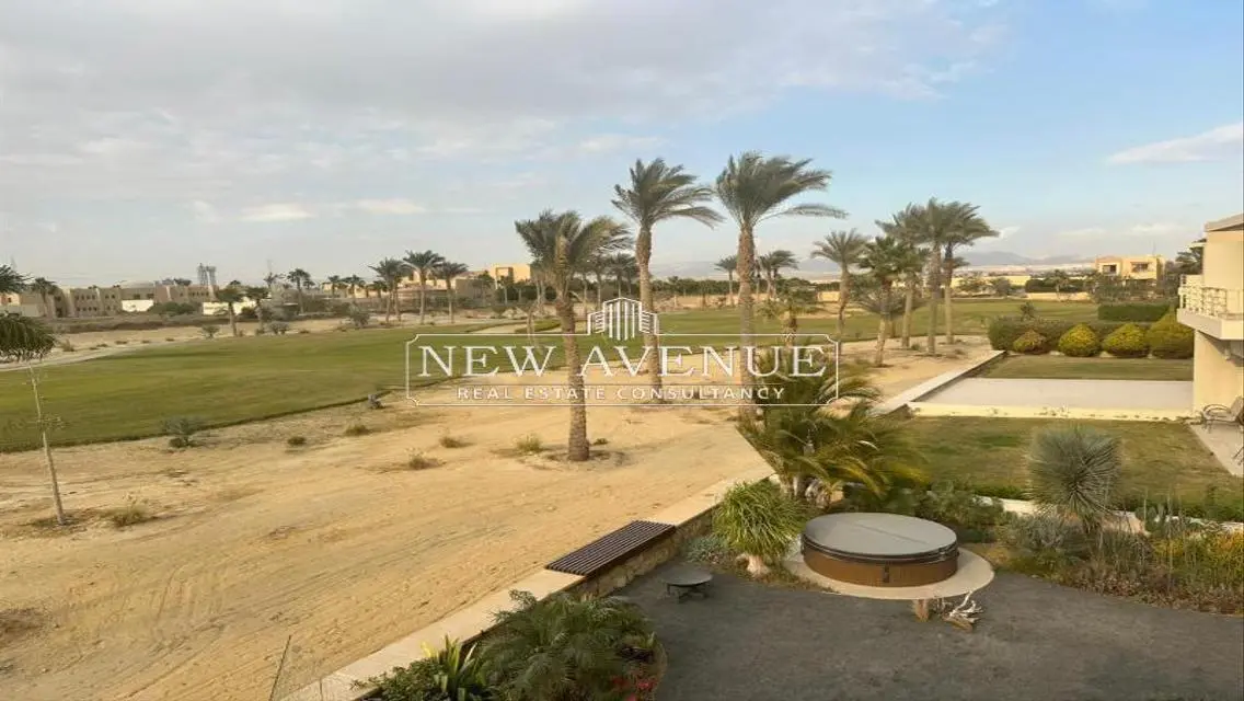 chalet furnished with roof - Golf and pool view