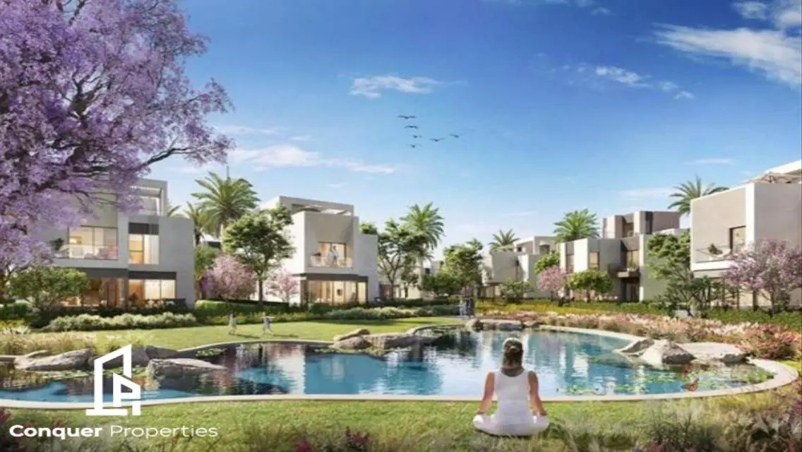 TownHouse For Sale At Mivida New Cairo Garden View