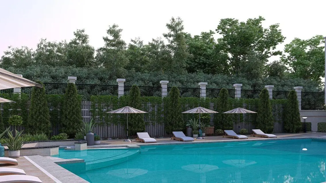 Studio with Private Garden in Almaza Suites