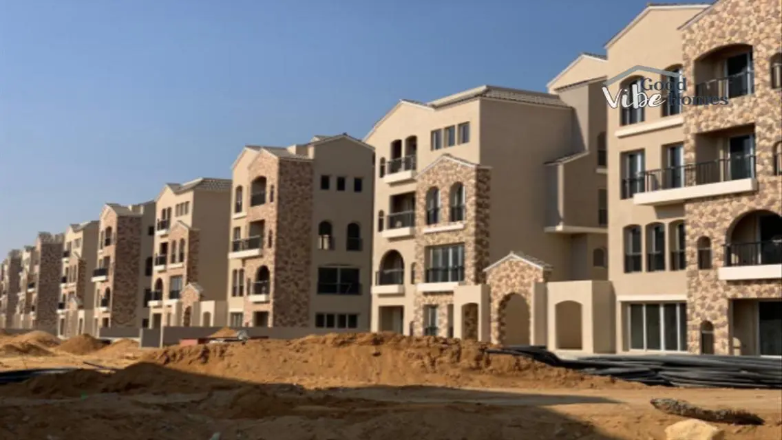 شقة3غرف ارضي بحديقة بموقع مميز للبيع في جرين سكوير