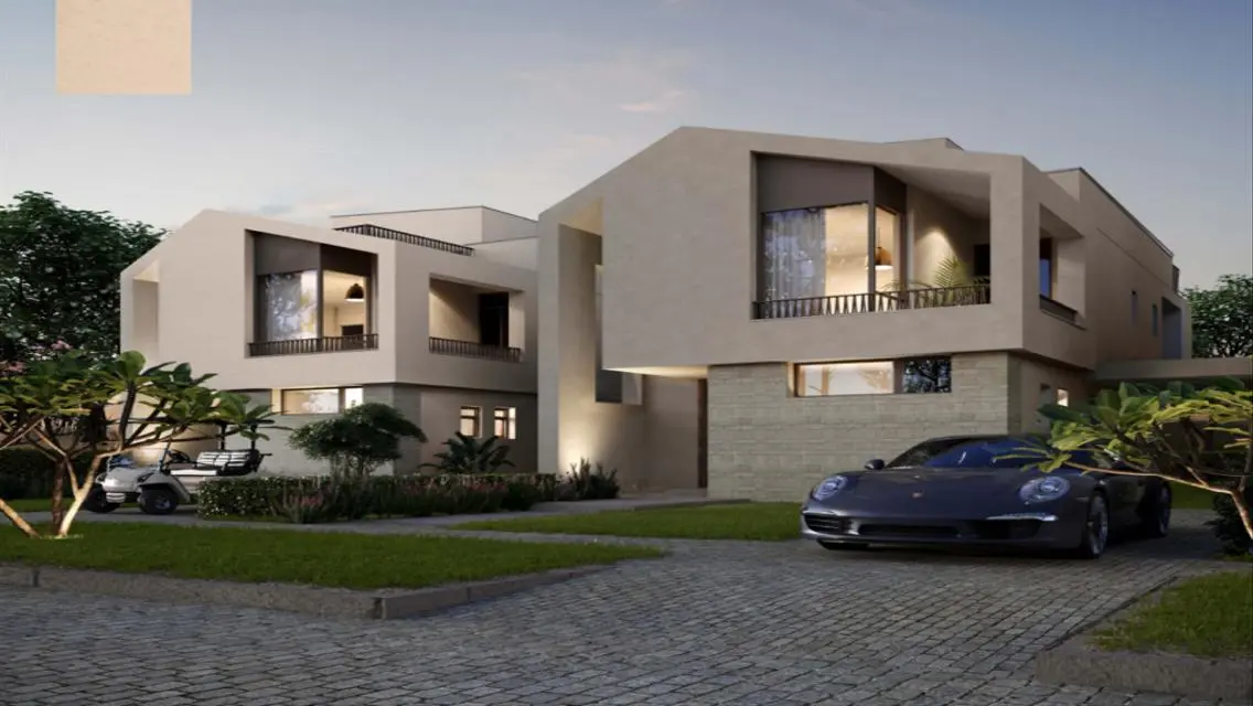 Standalone villa full greenery view, ready to move
