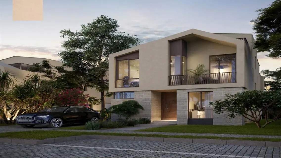 Standalone villa full greenery view, ready to move