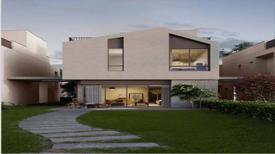 Standalone villa full greenery view, ready to move