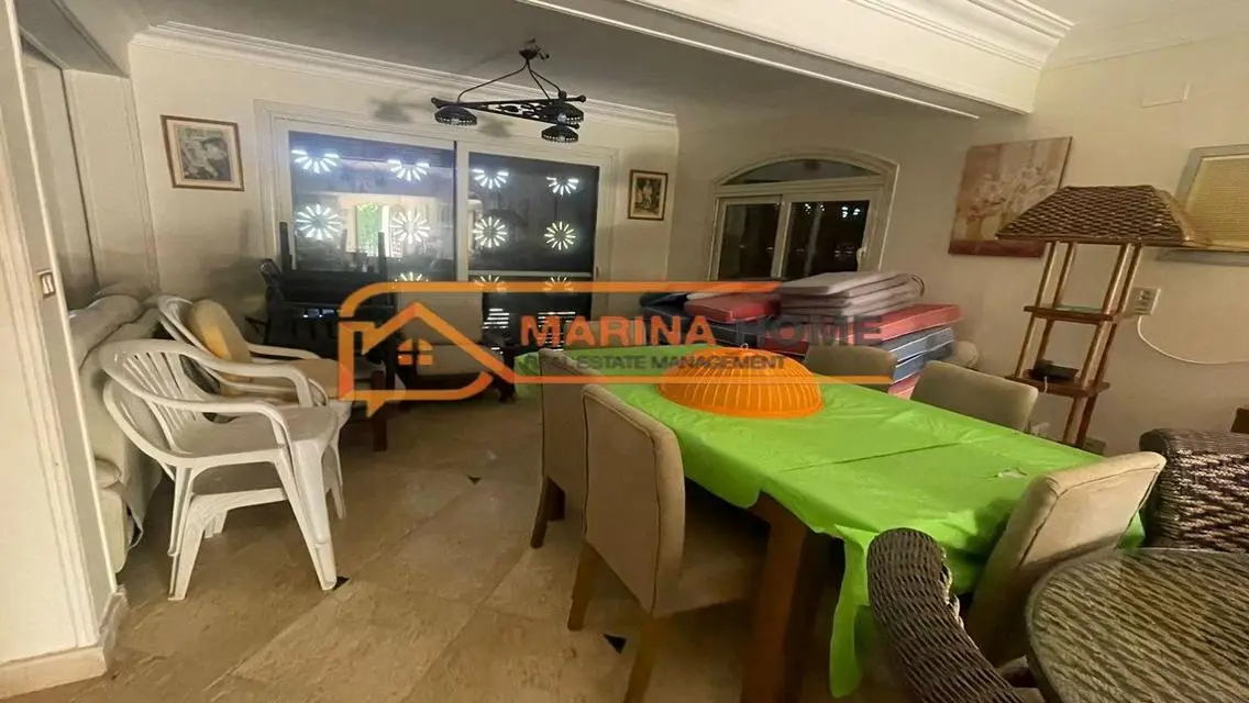 ڤيلا للبيع مارينا ٥ اول  صف بحيرة صخرية