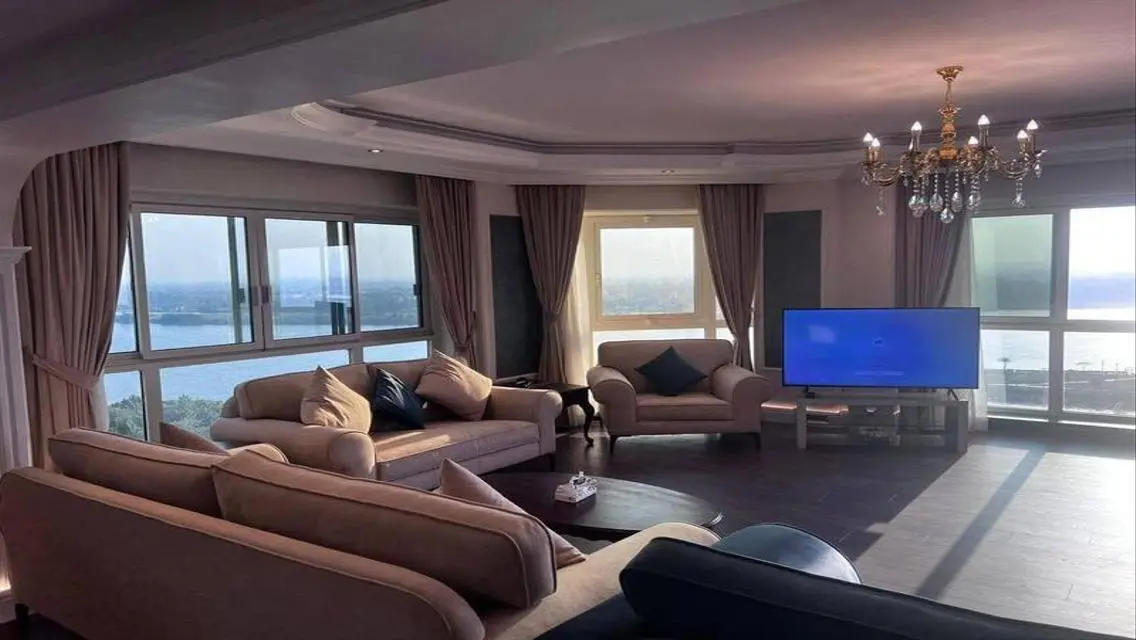 صف اول ع النيل استلم فوري شقه متشطبه+ACفNILE PEARL
