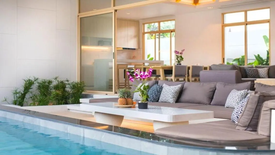 A finished chalet in Ras El Hikma a lagoon view