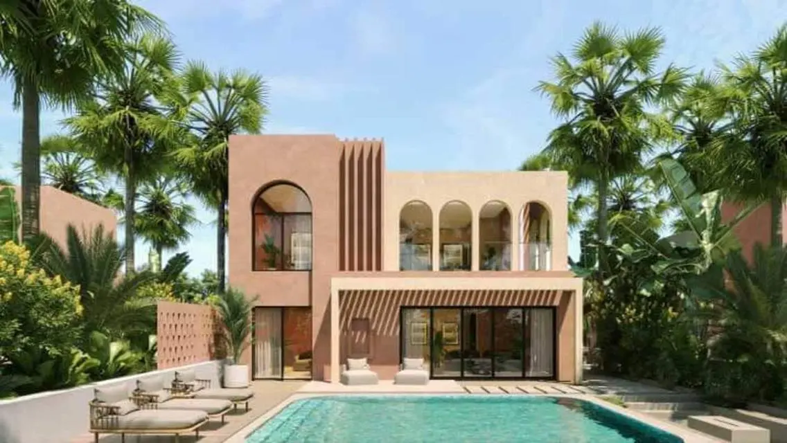 A finished chalet in Ras El Hikma a lagoon view