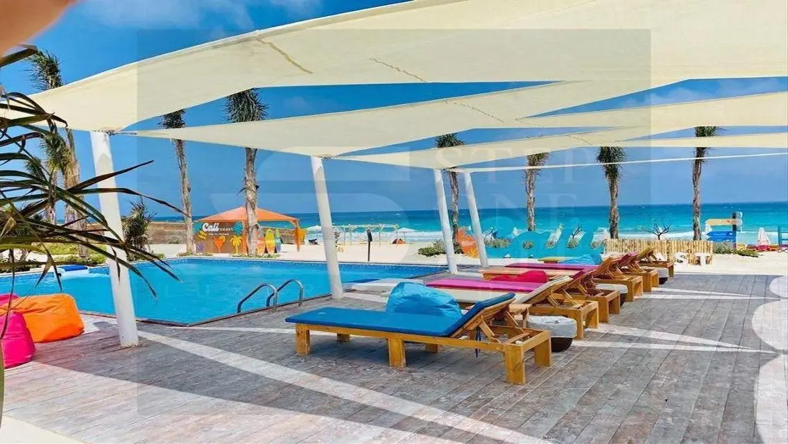 1BR chalet on sea for sale in north coast