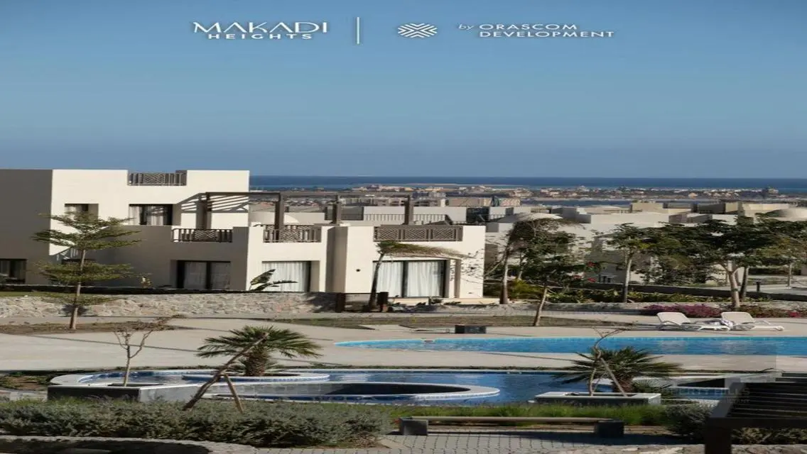 شاليه بجاردن بالمطبخ - فيو علي البحر - قسط ٦ سنوات