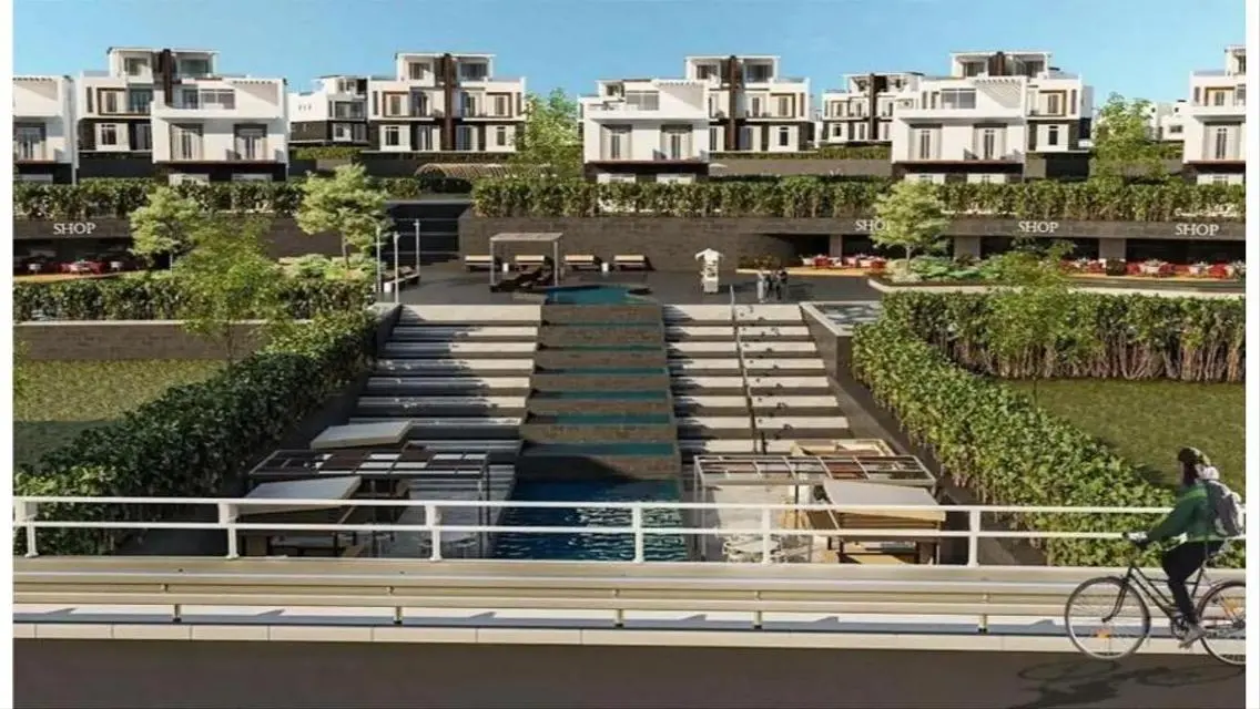 Townhouse for sale in Lake West Compound Zayed