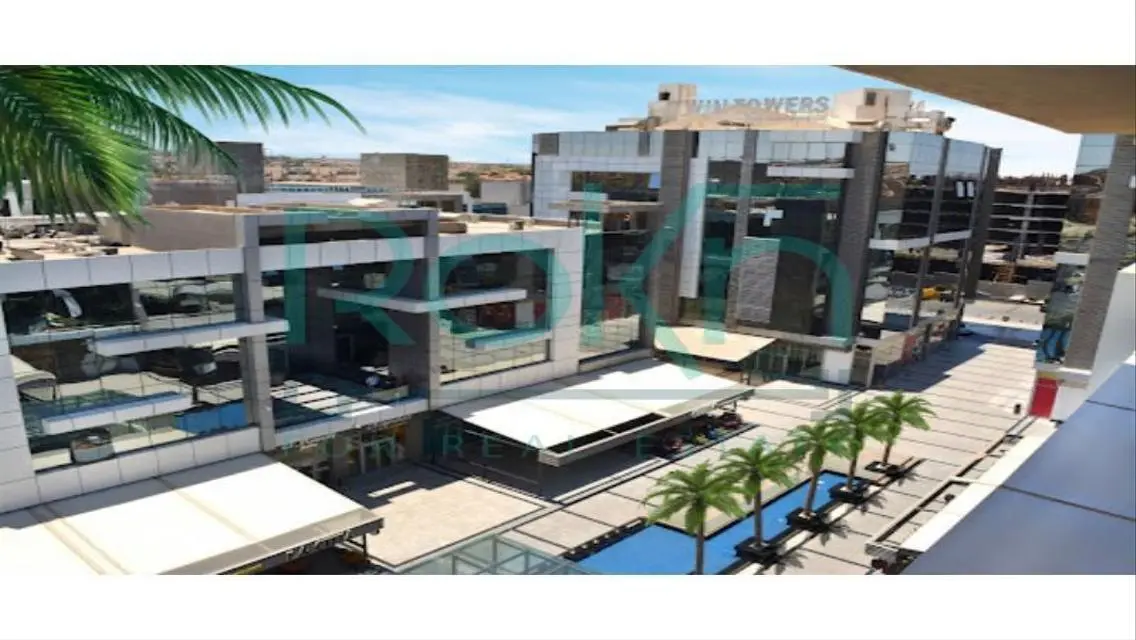 عيادة إيجار توين تاور الشيخ زايد غرفتين تشطيب كامل
