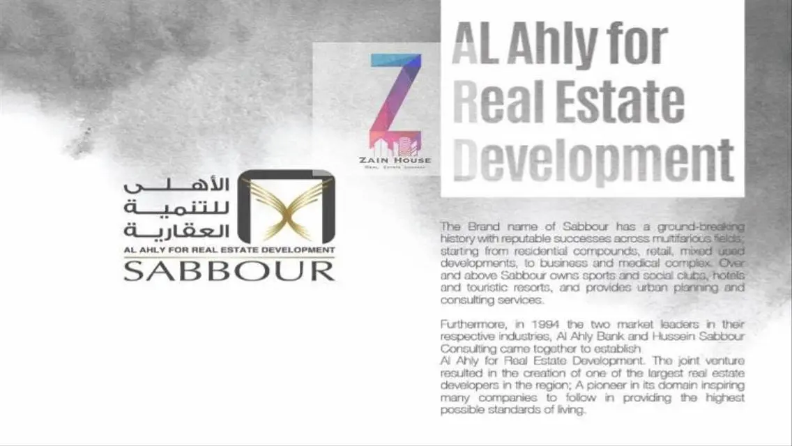 تاون هاوس ميدل للبيع كمبوند جرين سكوير 260 متر