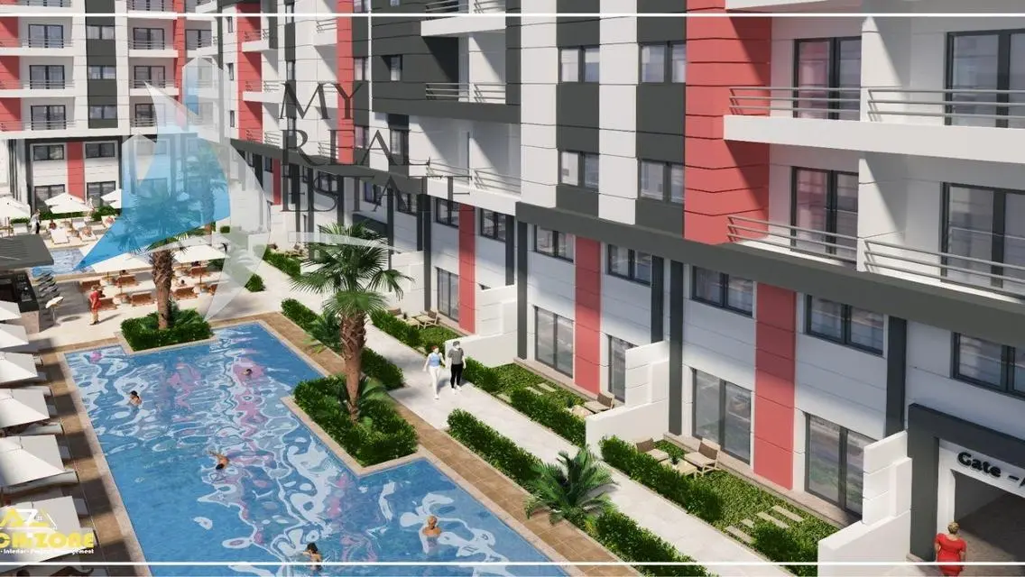 Sea view studio for sale in a new compound