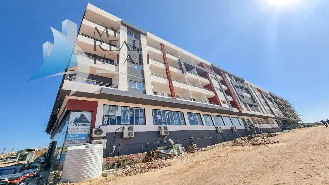 Sea view studio for sale in a new compound