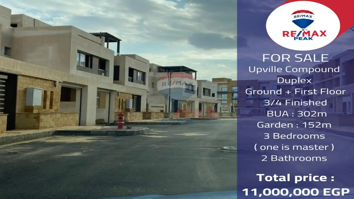 Upville Compound Duplex For Sale 302m