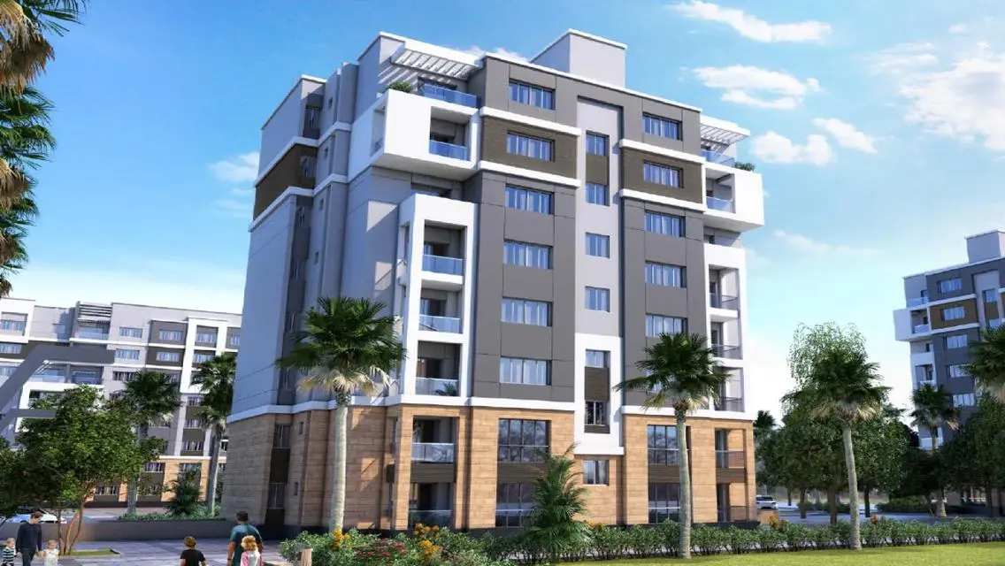 Apartment for sale in Bleu Vert in New Capital 