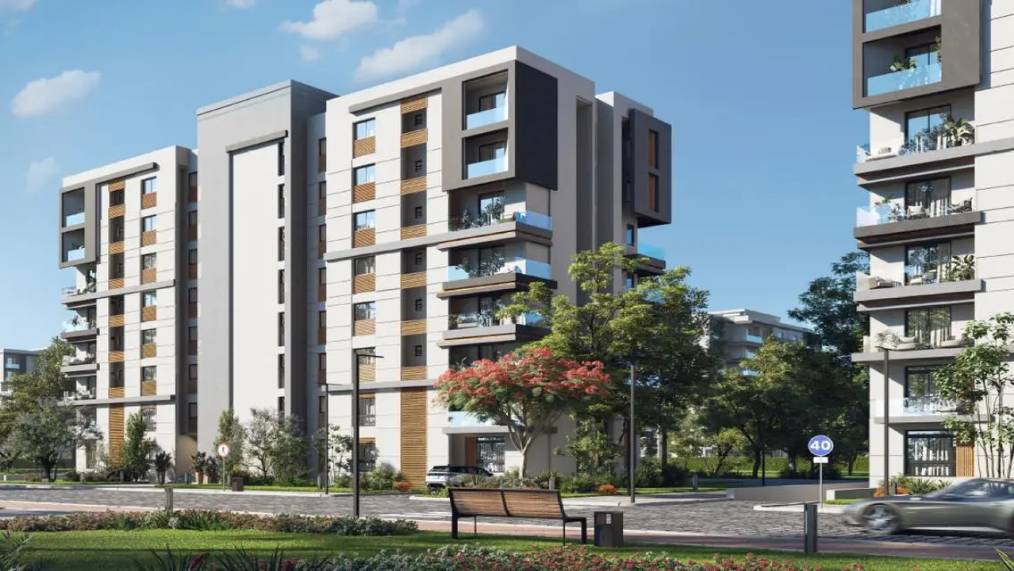 Apartment for sale in Bleu Vert in New Capital 