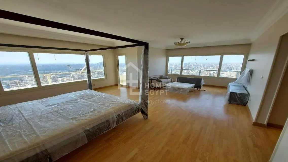 Stunning Nile View Furnished Apt for Rent in Dokki