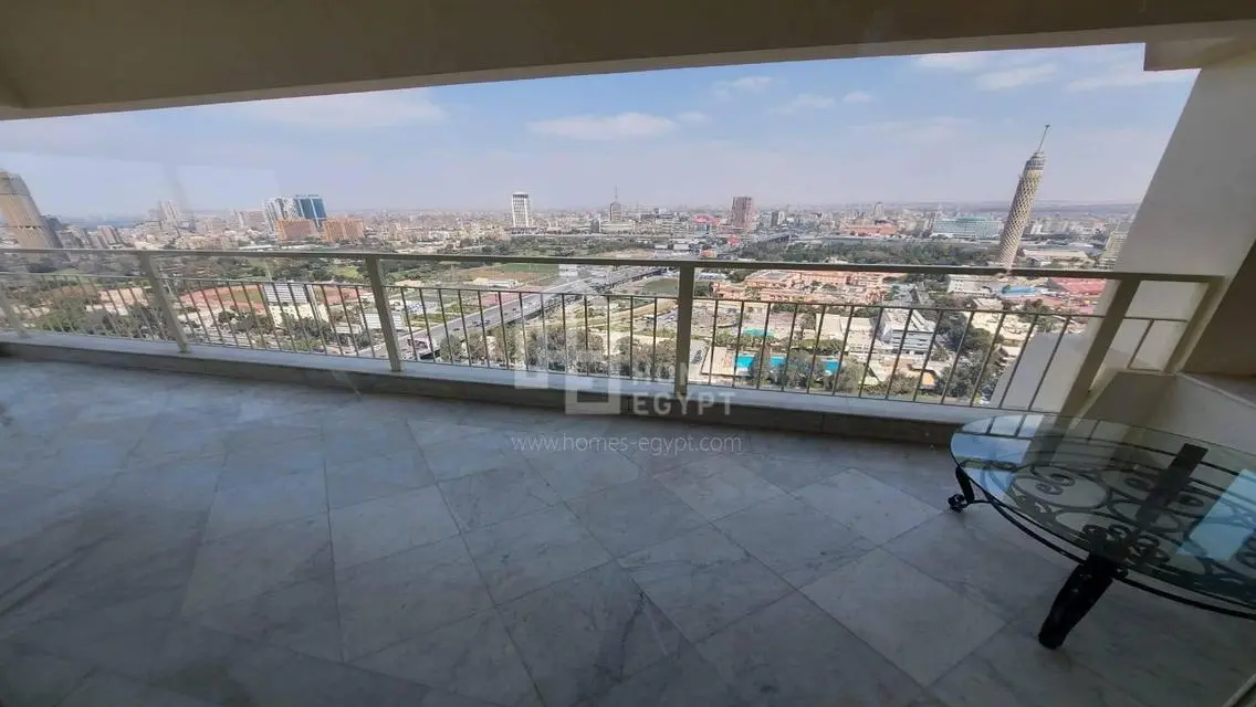 Stunning Nile View Furnished Apt for Rent in Dokki