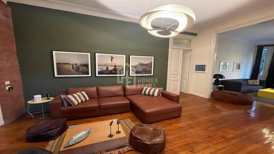 Art Deco Style 3 Bedrooms Apartment In Zamalek