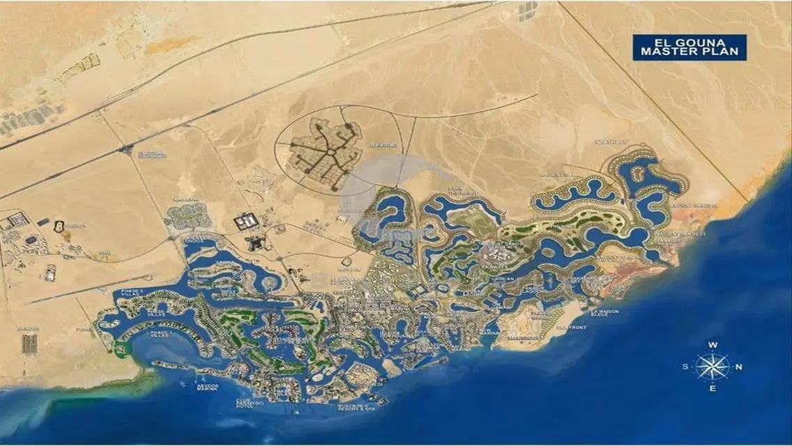 شاليه فاخر كامل التشطيب بقسط 5 سنوات في الجونة