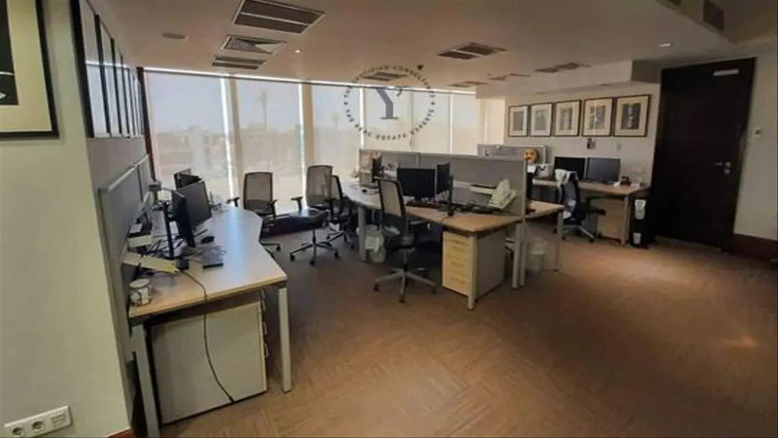 office fully finished for rent fifth settlement