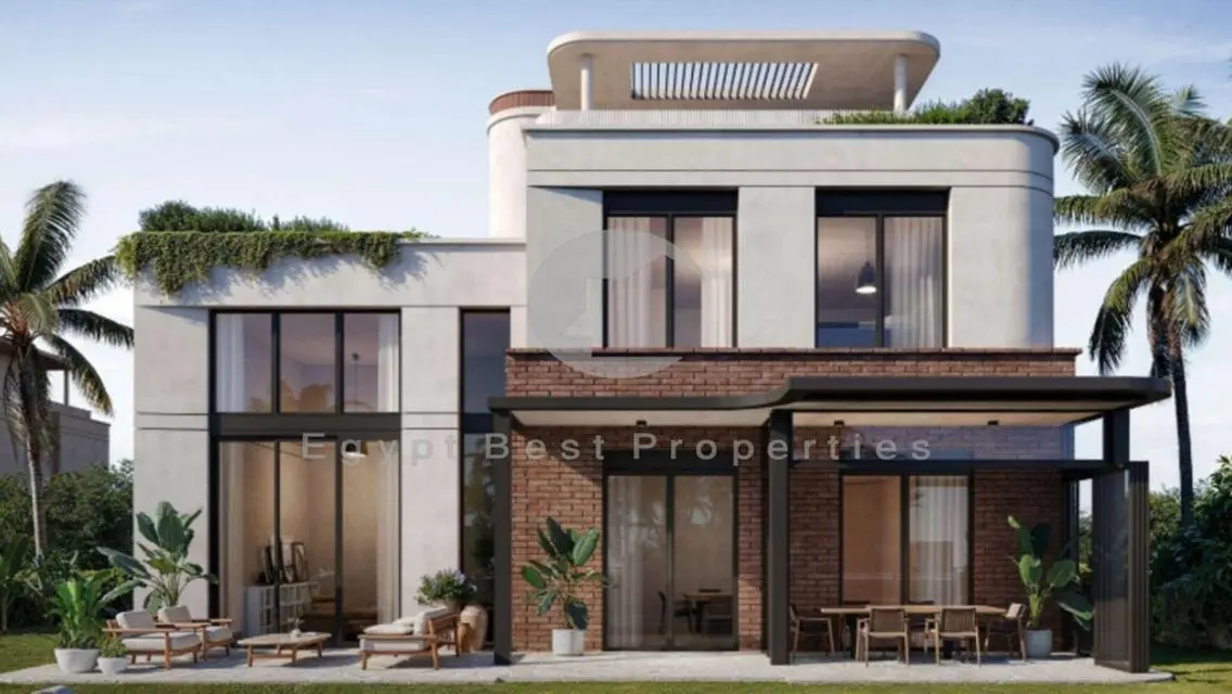 Villa standalone in crescent walk Sixth Settlement
