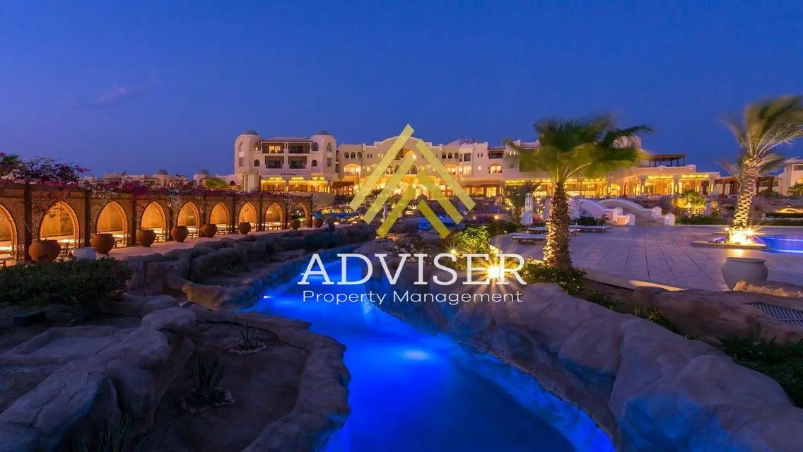 شاليه علي البحر بمقدم 10% في سوما باي الغردقة