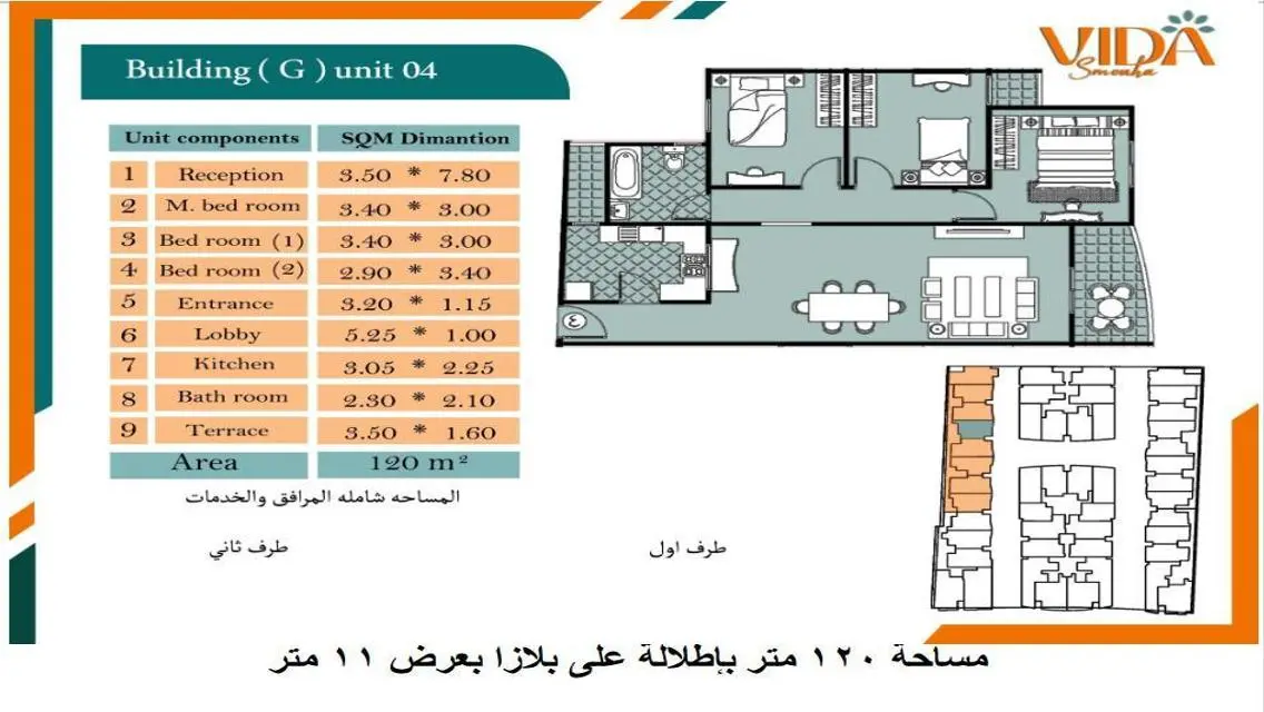 امتلك وحدتك في قلب اسكندريه بكومباوند vida سموحة