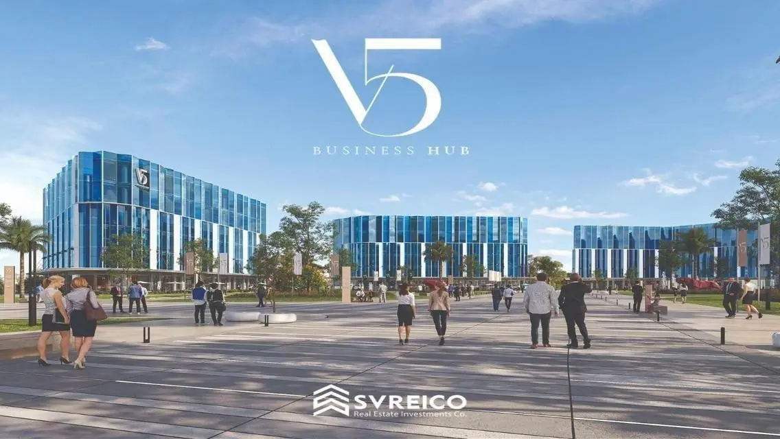 210 M for Sale in V5 Business Hub in Smart Village